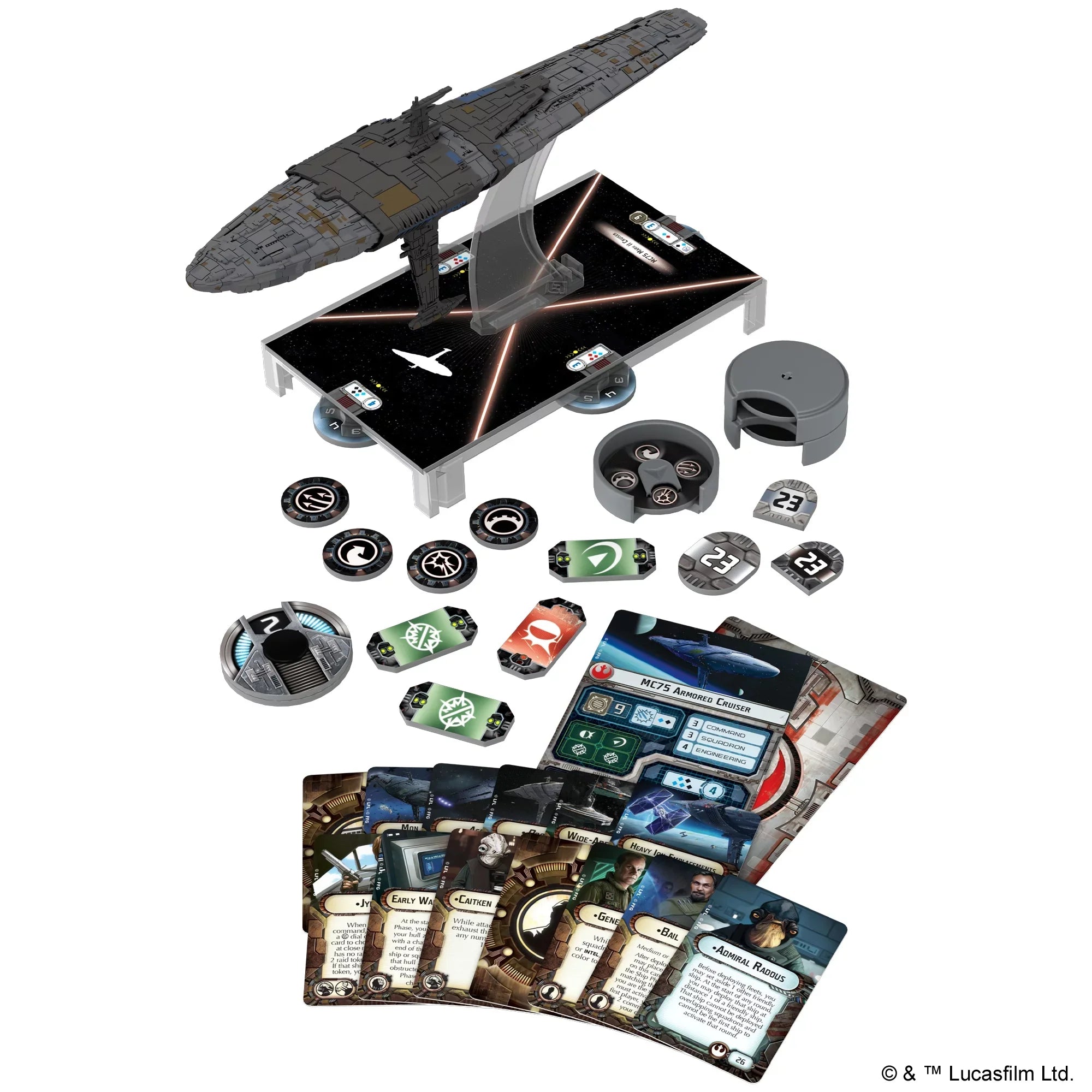 Sizetar Wars Armada Miniatures Battle Game: Profundity Expansion for Ages 14 and up, from Asmodee