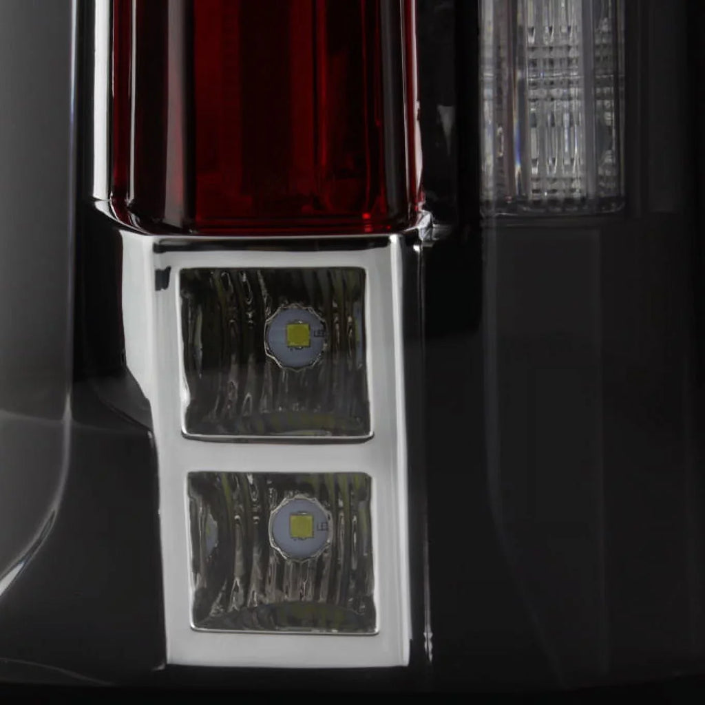 AKKON - For 2007 2008 2009 2010 2011 2012 2013 2014 Cadillac Escalade ESizeV 2 in 1 LED Tail Lights Sizeet - Black