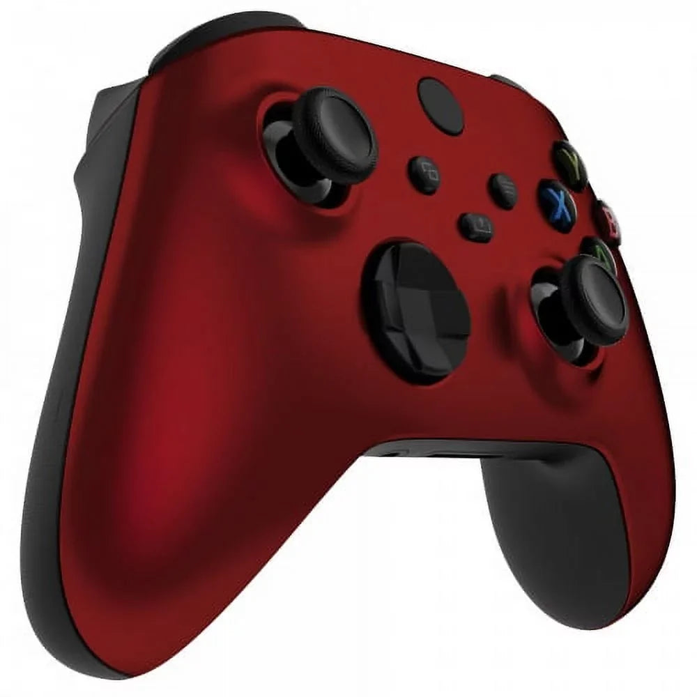 Xbox Modded Custom Rapid Fire Controller Red Sizeoft Touch With Ivory LED X