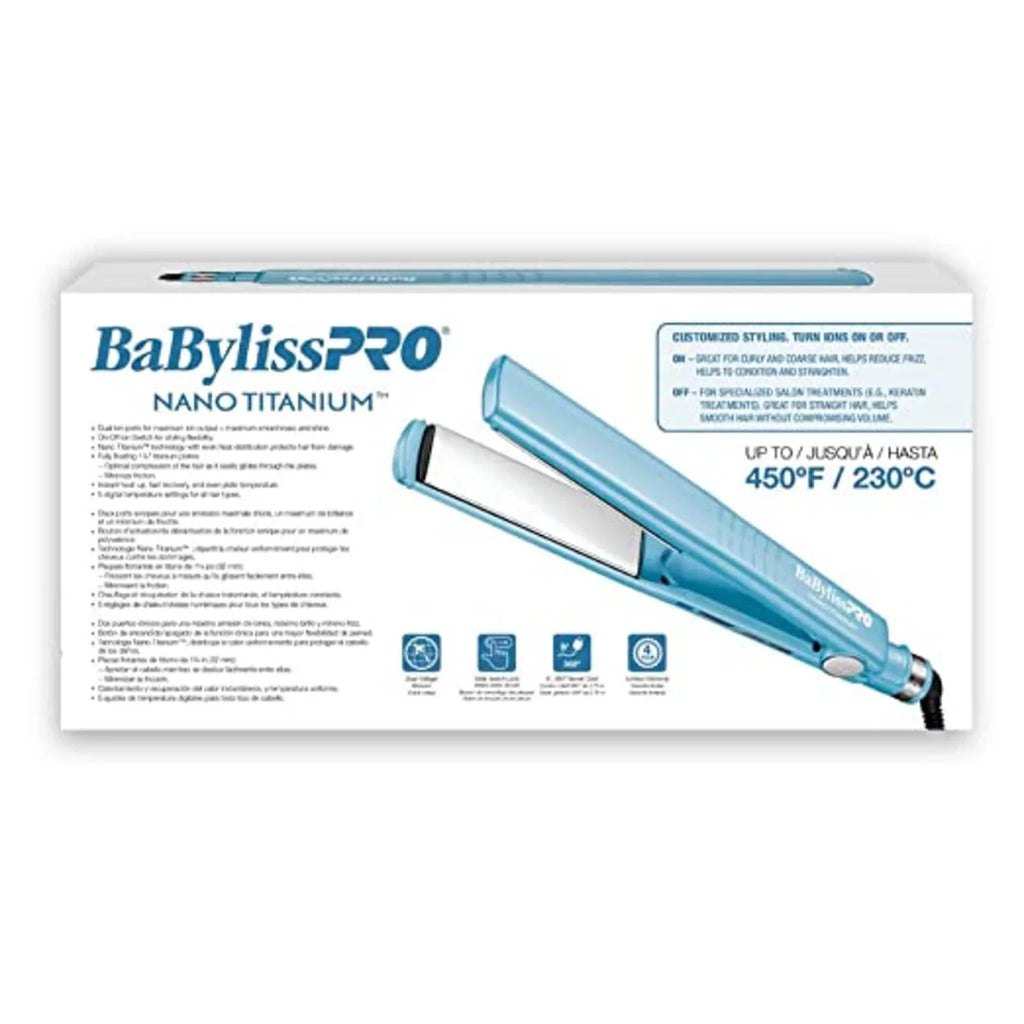 BabylissPRO Dual Ionic Flat Iron