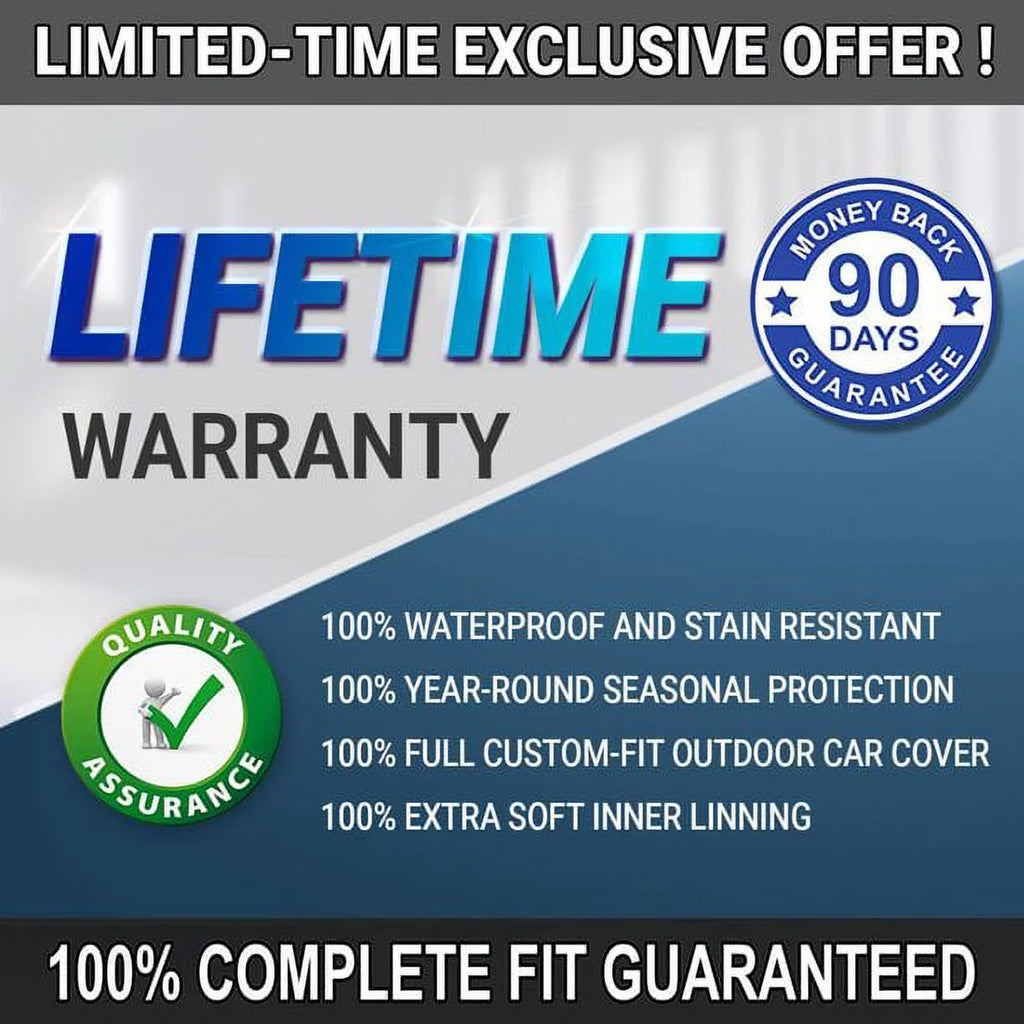 iCarCover Fits [Mazda CX-7] 2007 2008 2009 2010 2011 2012 2013 2014 2015 2016 2017 2018 For Automobiles Waterproof Full Exterior Sizenow Indoor Outdoor Protection Heavy Duty Custom Vehicle SizeUV Car Cover