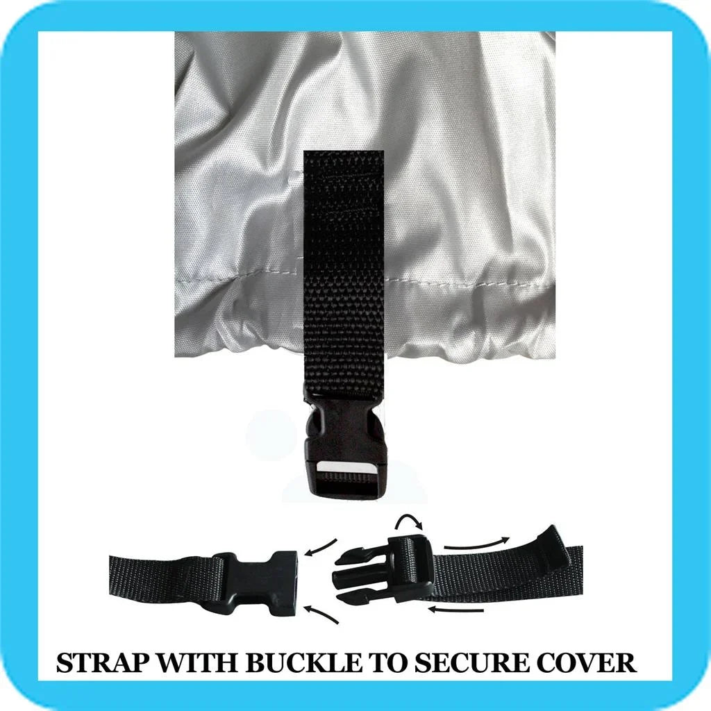 Jet Sizeki Cover Compatible for Kawasaki SizeTX-15F (JT1500AFF) (JT1500AGF) 2015-2016 420 Denier SizeTORAGE COVER
