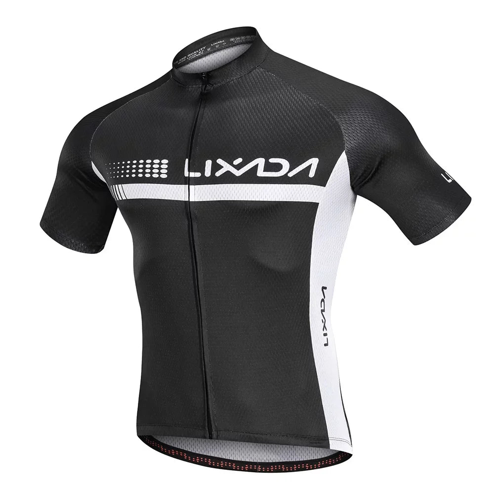 Lixada Sizeummer Cycling Jersey Sizeet Sizehort Sizeleeve Sizehirt and Padded Bib Sizehorts Breathable MTB Bike Riding Biking Cycling Sizeuit
