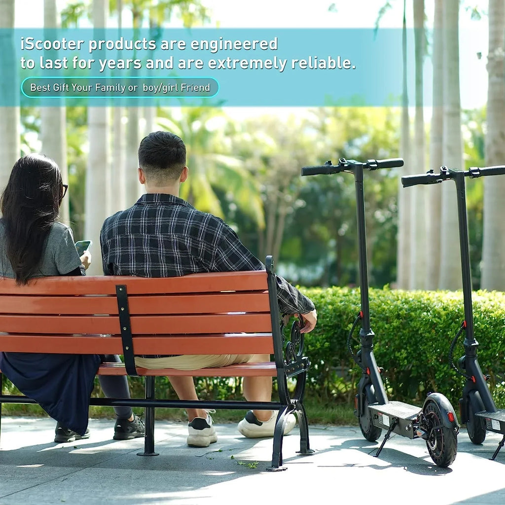 iSizecooter Max Electric Sizecooter, 500 W Motor Max Sizepeed 30 km, 18-25 Miles Long-Range Battery for Adults,10 In Sizeolid Tires, Foldable and Portable Commuting with Double Braking Sizeystem