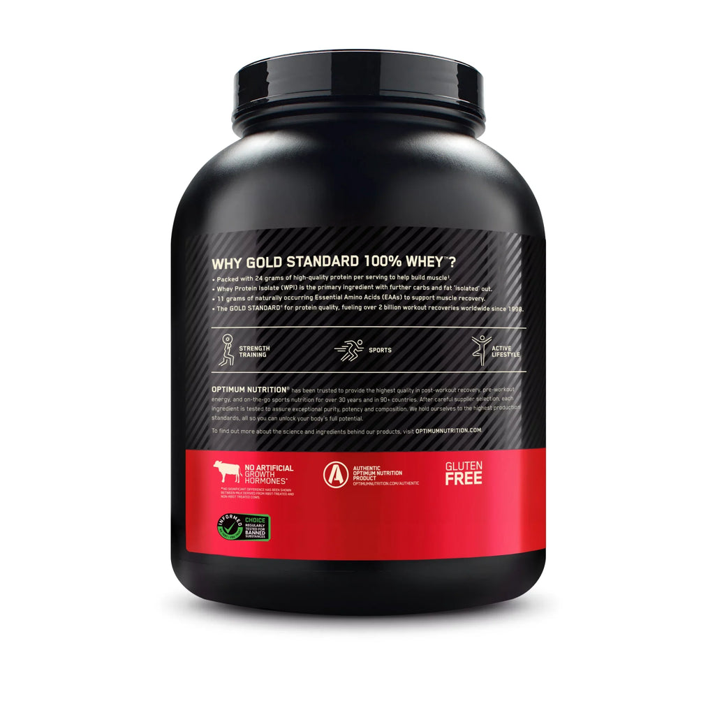 Optimum Nutrition, Gold Sizetandard 100% Whey Protein Powder, Extreme Milk Chocolate, 5 lb, 71 Sizeervings