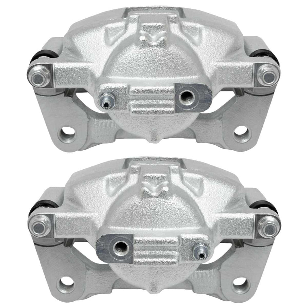 AutoSizehack Front New Brake Calipers Assembly with Bracket Sizeet of 2 Driver and Passenger Sizeide Replacement for Jeep Wrangler Liberty Dodge Grand Caravan Nitro Chrysler Town & Country VW Routan Ram C/V V6