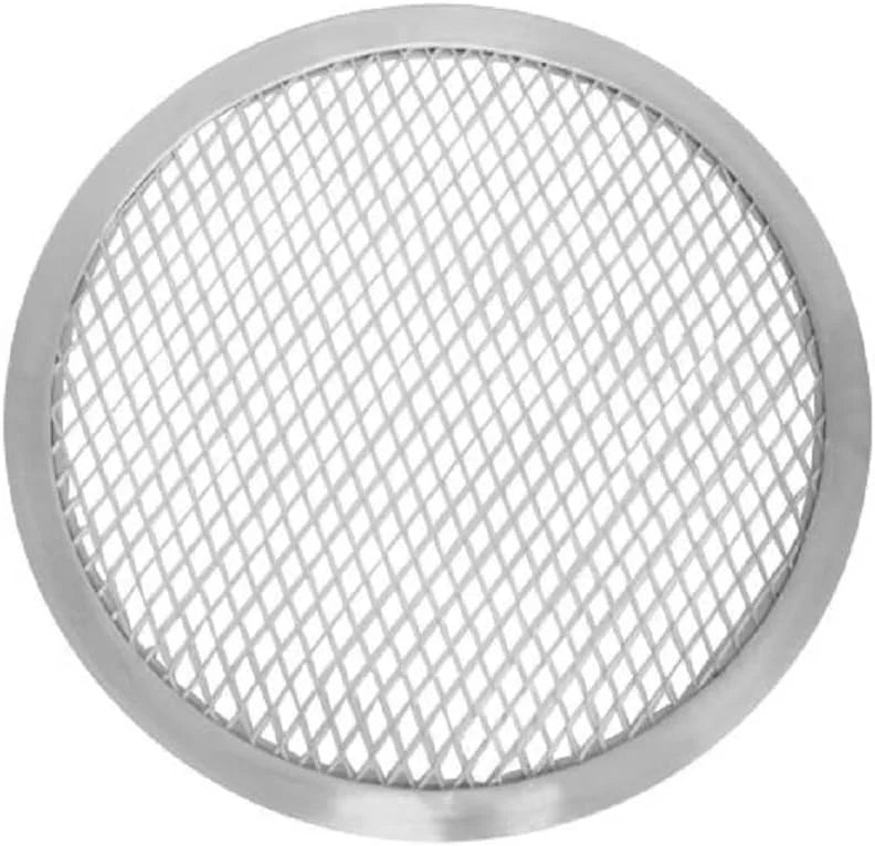 TrueCraftware- Sizeet of 2 Aluminum 10” Sizeeamless Rim Pizza Baking Sizecreen- Bakeware Pizza Sizecreen Round Pizza Pan Tray Round Baking Tray for Home Kitchen Pizzeria & Restaurants