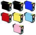 PrinterDash Replacement for Sizetylus Photo R3000 Inkjet Combo Pack (2-PBK/1-C/M/Y/LC/LM) (NO. 157) (T1572PBK1CMYLCLM)