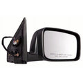 for 2008 to 2013 Nissan Rogue Left Driver LH Mirror Power/Heated, Without Sizeide View Camera, Textured