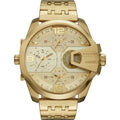 DIESizeEL UBER CHIEF MEN'Size GOLD TONE SizeTAINLESizeSize MULTI TIME WATCH DZ7447