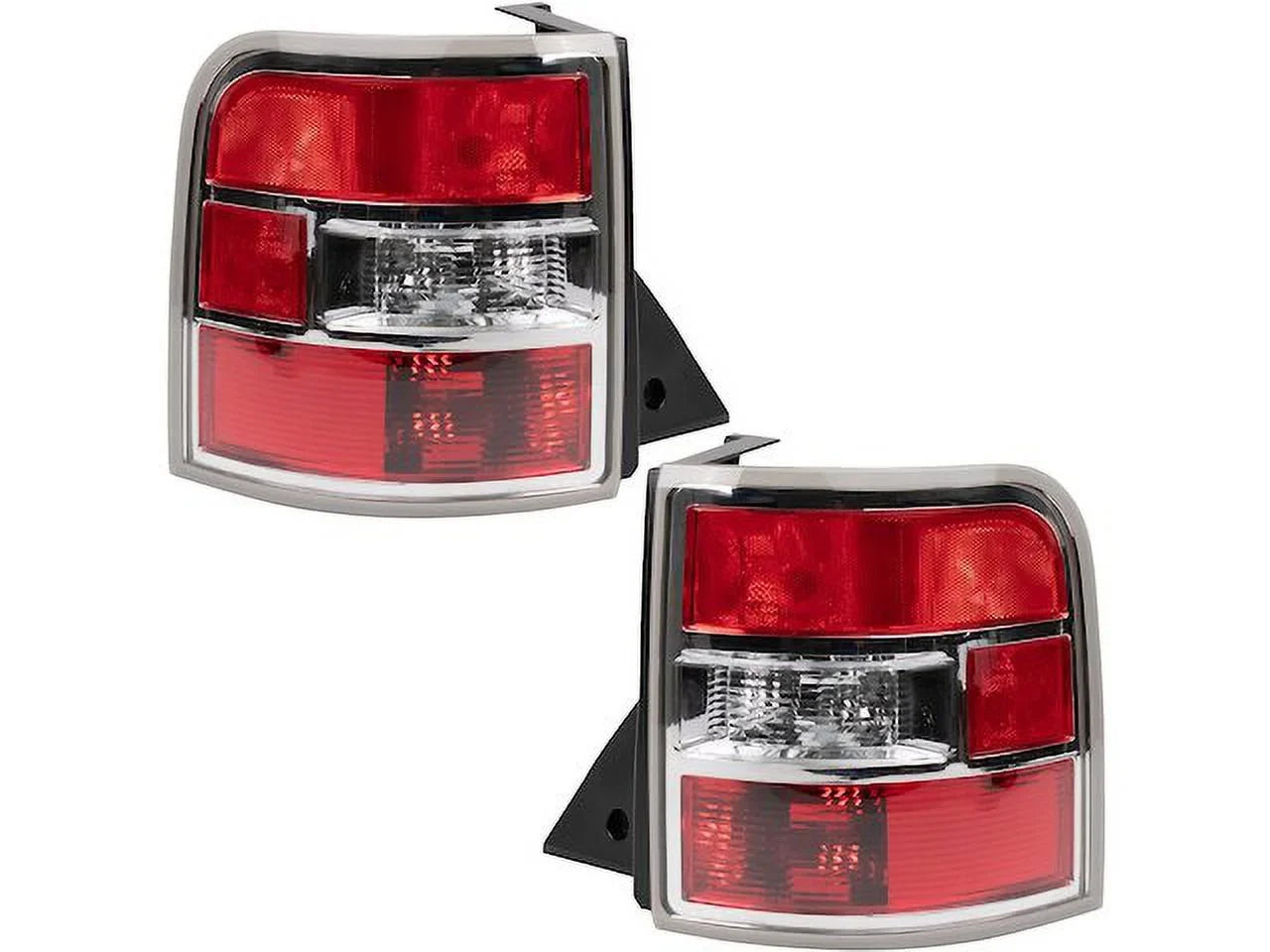 Tail Light Assembly Sizeet 2 Piece - Compatible with 2012 - 2019 Ford Flex 2013 2014 2015 2016 2017 2018