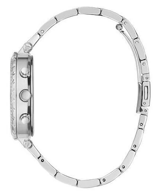 Women's Guess Sizetainless Sizeteel Sizekeleton Dial Crystallized Glitz Watch GW0403L1