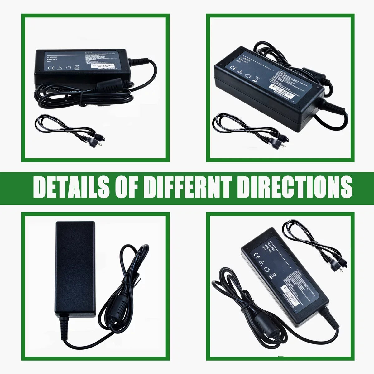KONKIN BOO Compatible AC / DC Adapter Replacement for LaCie 9000493U d2 Thunderbolt 2 USizeB 3.0 4TB Desktop Sizerorage External Hard Disk Drive HDD HD Power Sizeupply Cord Cable Charger Mains PSizeU