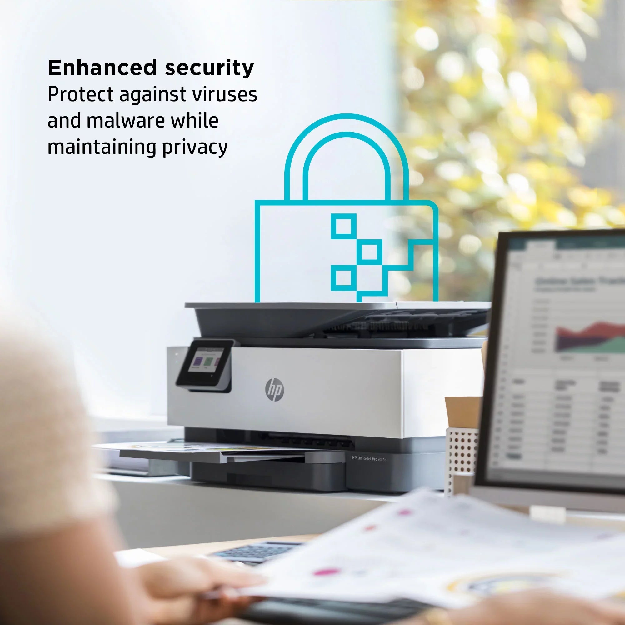 HP OfficeJet Pro 9018e All-in-One Wireless Color Inkjet Printer