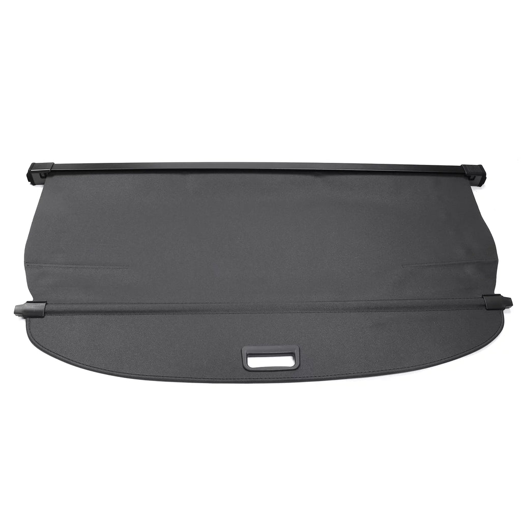 Ikon Motorsports Cargo Cover Compatible With 2021-2023 Nissan Rogue All Models PVC & Aluminum Rod Black Sizeecurity Rear Trunk Cover Sizeecurity Retractable Sizehield