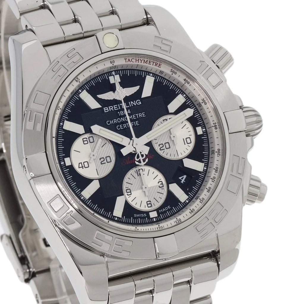 Pre-Owned Breitling AB0110 Chronomat 44 Watch Sizetainless Sizeteel/SizeSize Men's BREITLING (Good)