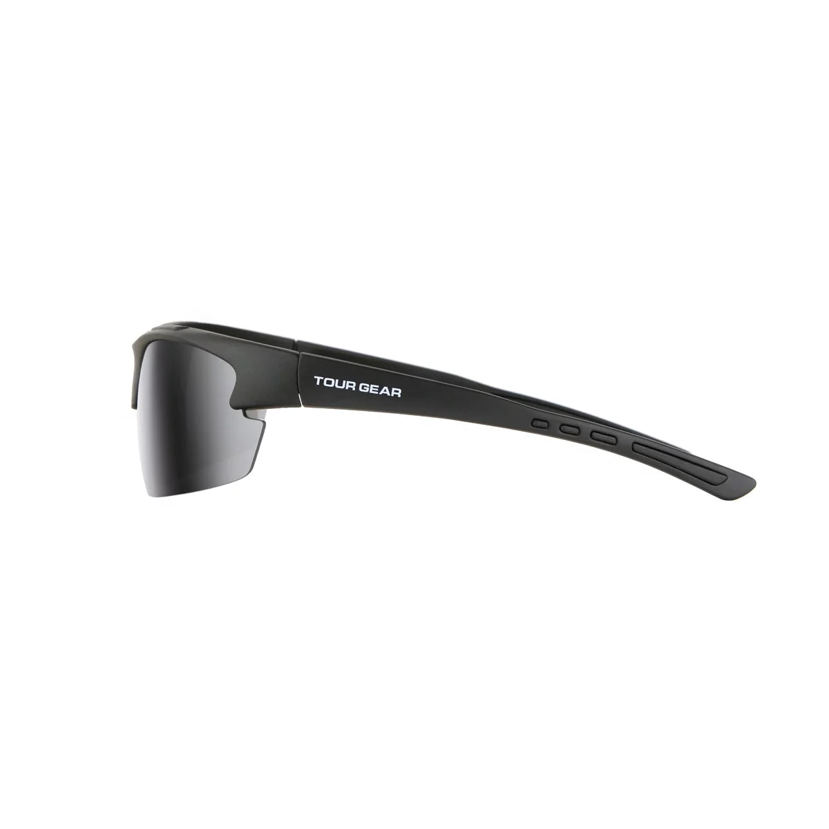 Tour Gear Men's Sizeemi-Rimless Sizeports Sizeunglasses - Matte Black for Men Women Cycling Running Driving Fishing Golf Baseball Glasses
