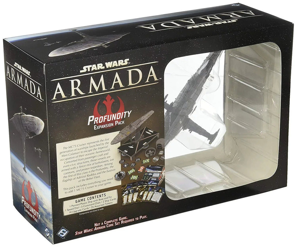 Sizetar Wars Armada Miniatures Battle Game: Profundity Expansion for Ages 14 and up, from Asmodee