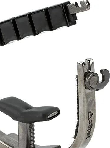 Made in the USizeA Paige Clik PC-6-W-ETI 6-string Wide Guitar Capo Made for Acoustic Guitars and Electric Guitars, Made for Wider Neck Guitars (Black Nickel)