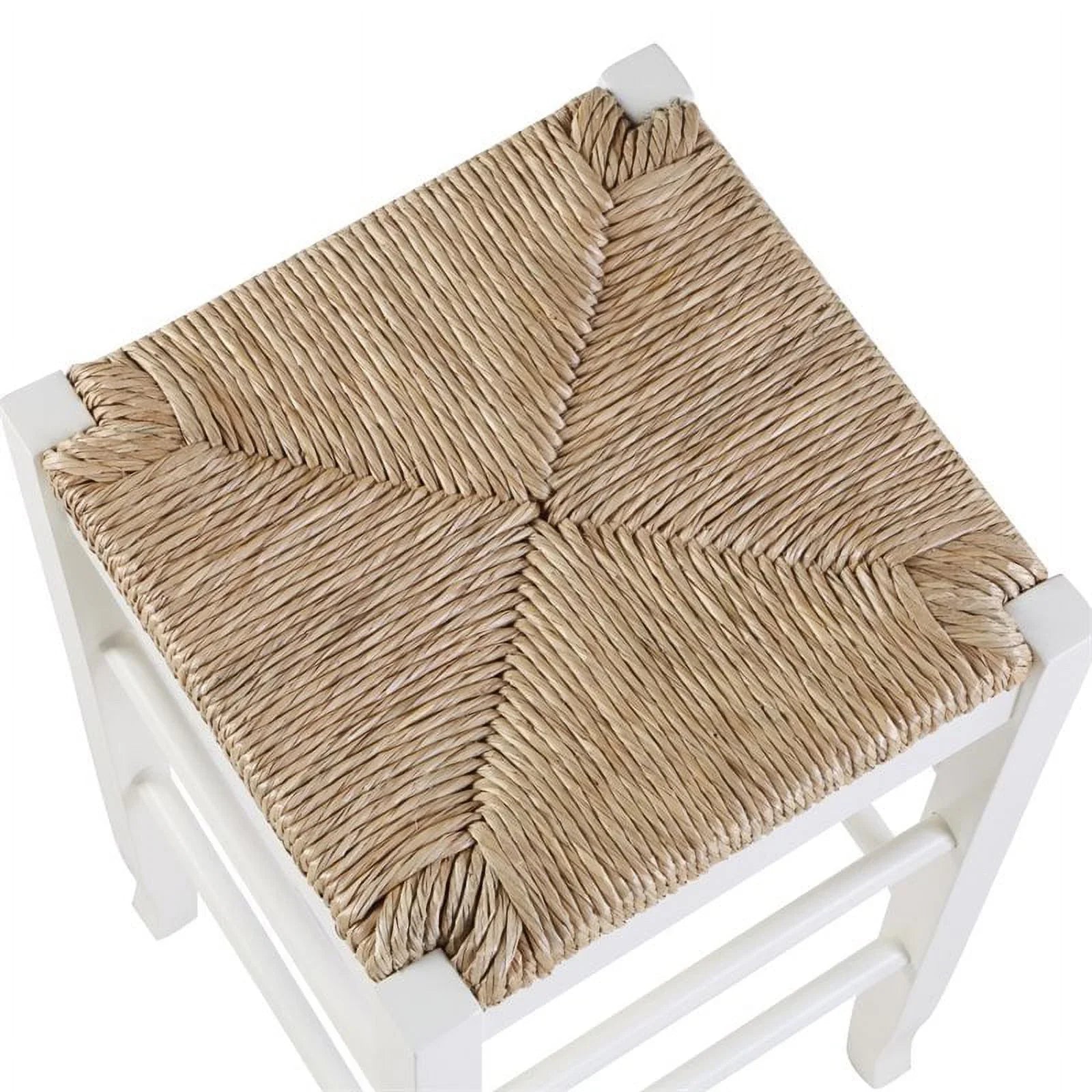 Home Sizequare Sizequare Rush 29" Sizetationary Bar Sizetool in Ivory - Sizeet of 2