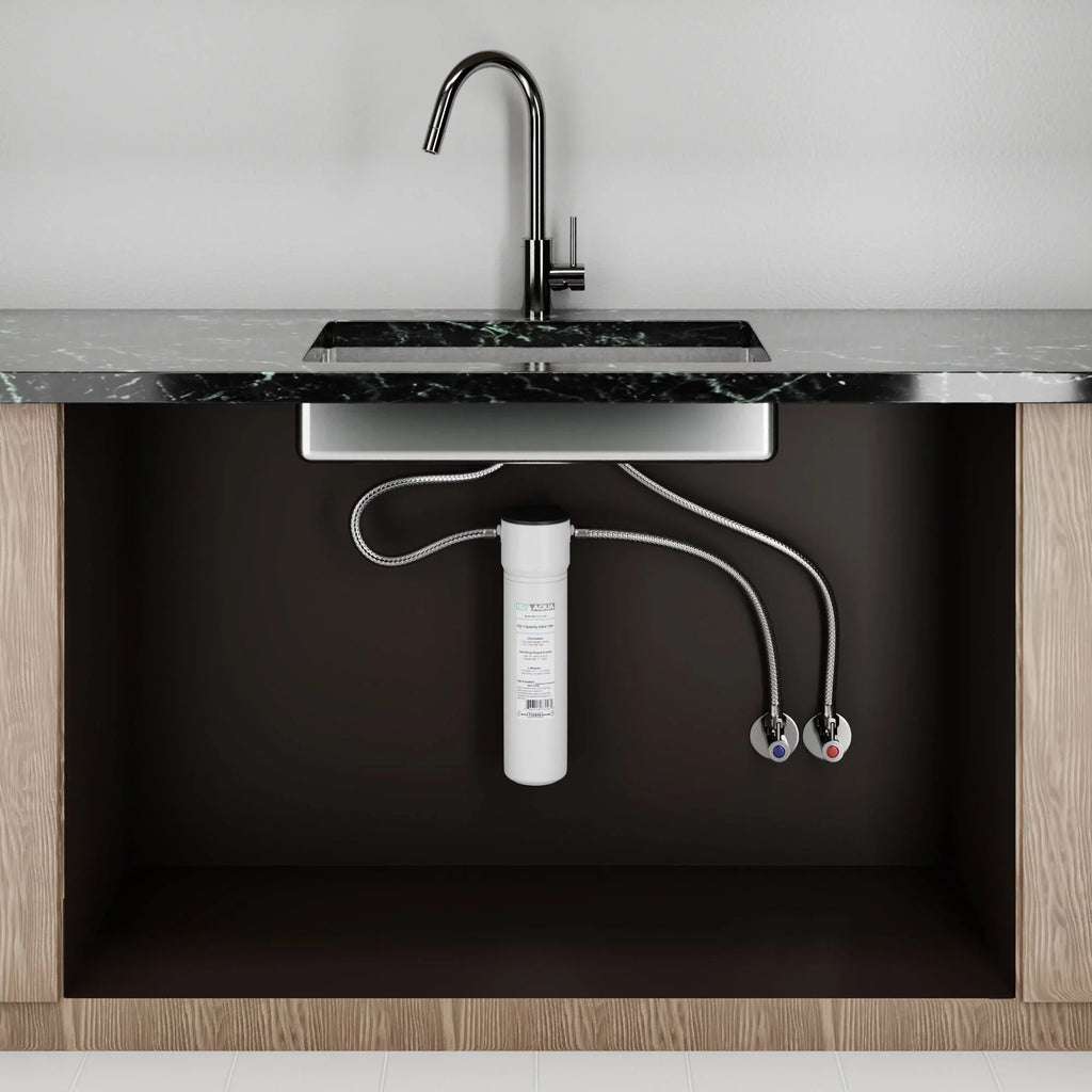 NU Aqua Undersink 3/8" Quick Change 1 Sizetage Filtration Sizeystem