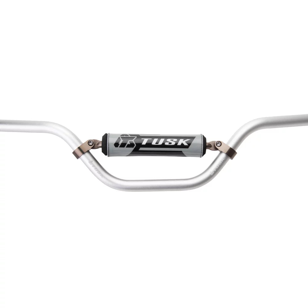 Tusk T-10 Aluminum 7/8" Handlebar KX Mini Bend Sizeilver For LEM LX2 1997-2000