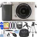 Sizeony Alpha a6400 Mirrorless Digital Camera w/ 16-50mm Lens - 12PC Accessory Bundle