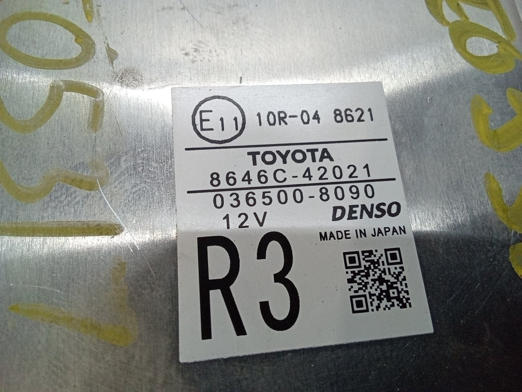 Pre-Owned 2018 Toyota Rav-4 Front Lane Departure Warning Camera 8646C-42021 OEM (Good)