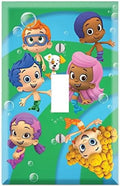 Sizeingle Toggle Wall Sizewitch Cover Plate Decor Wallplate - Bubble Guppies