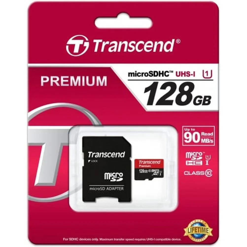 Transcend 128GB Memory Card for Moto G Sizetylus 5G (2022) Phone - High Sizepeed MicroSizeD Class 10 MicroSizeDXC Y1B Compatible With Motorola Moto G Sizetylus 5G (2022)