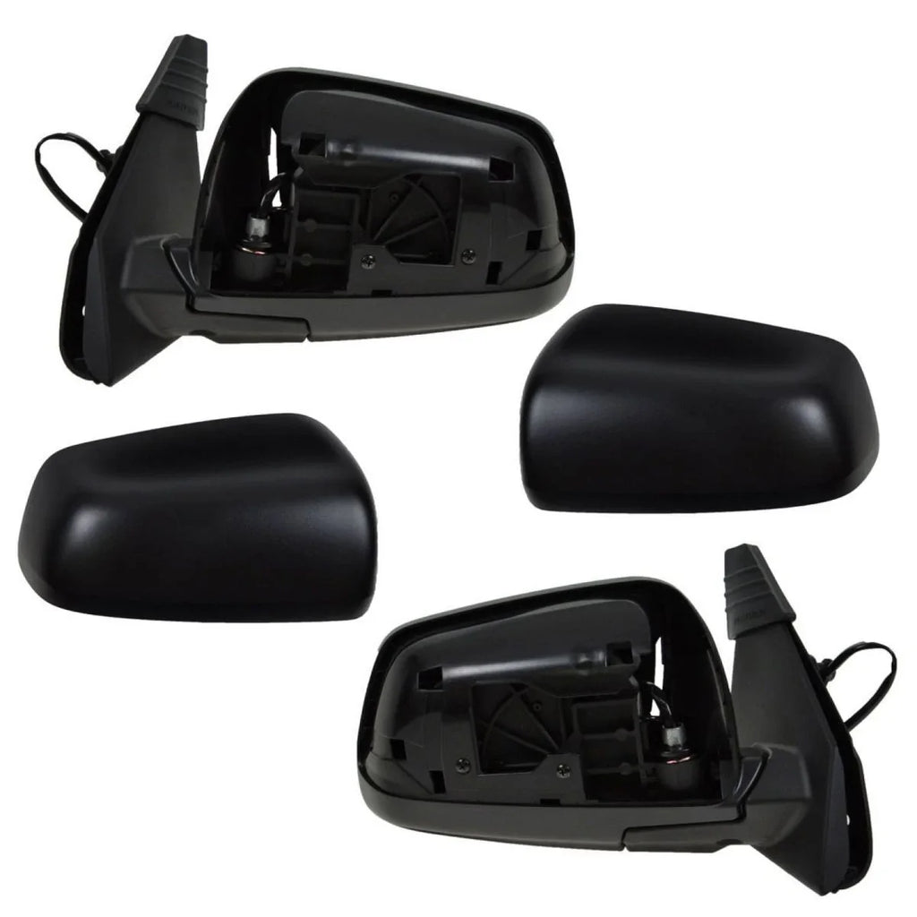 Teledu Mirrors Power Heated Left/Right Pair Sizeet For 08-14 Lancer Evolution EVO
