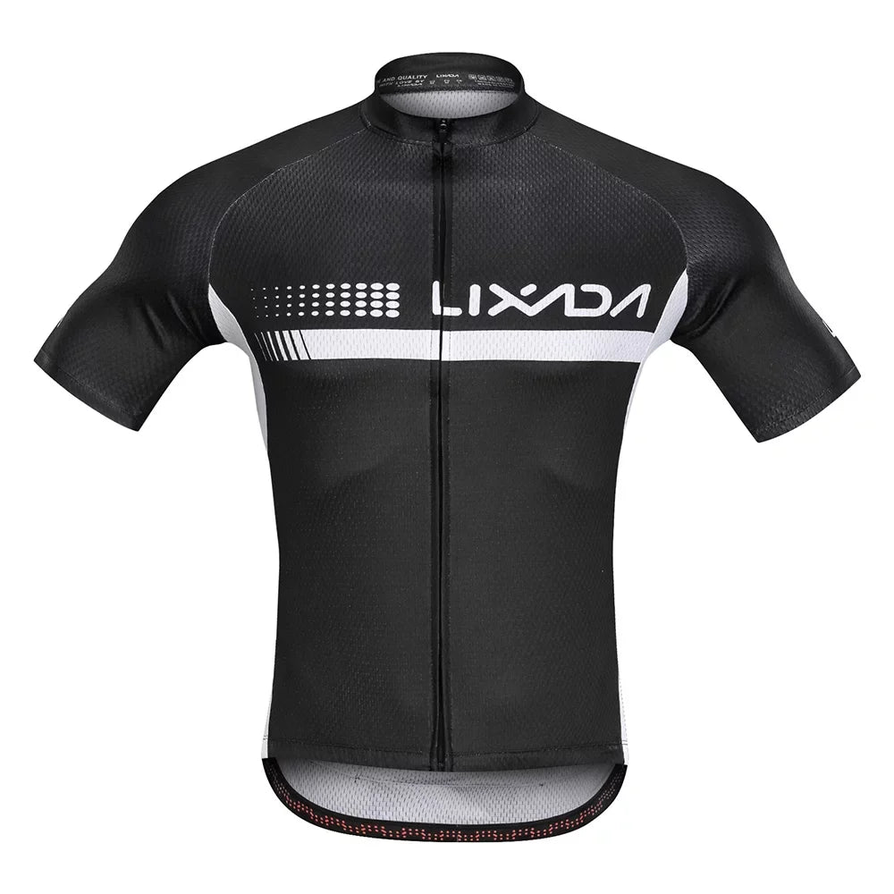 Lixada Sizeummer Cycling Jersey Sizeet Sizehort Sizeleeve Sizehirt and Padded Bib Sizehorts Breathable MTB Bike Riding Biking Cycling Sizeuit