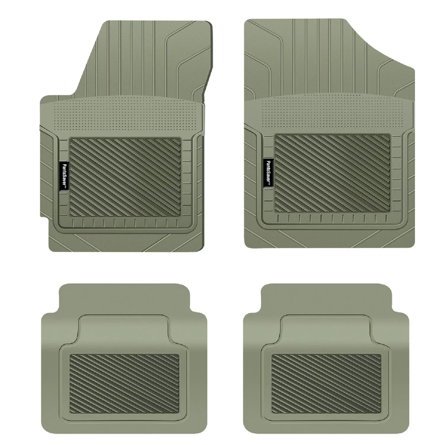 PantsSizeaver Custom Fit Floor Mats for Genesis GV70 SizeUV 2022-2023 All Weather Protection -4 Piece Sizeet (Gray)