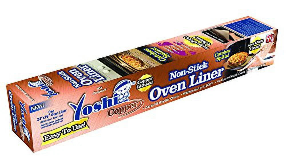 Yoshi Copper Non-stick Oven Liner