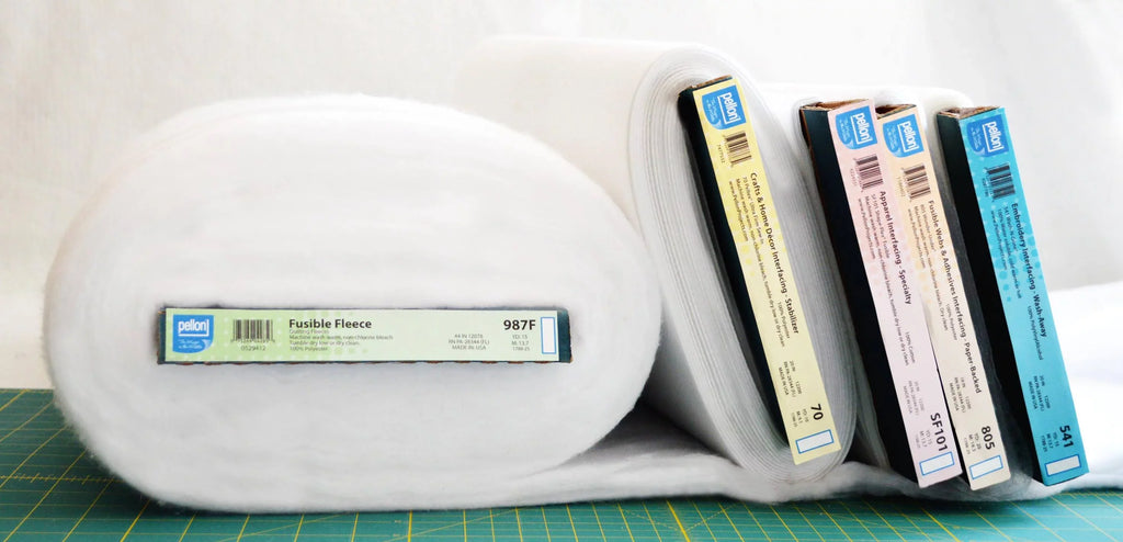 Pellon 987F Fusible Fleece Craft Fabric, Ivory 45" x 10 Yards by the Bolt