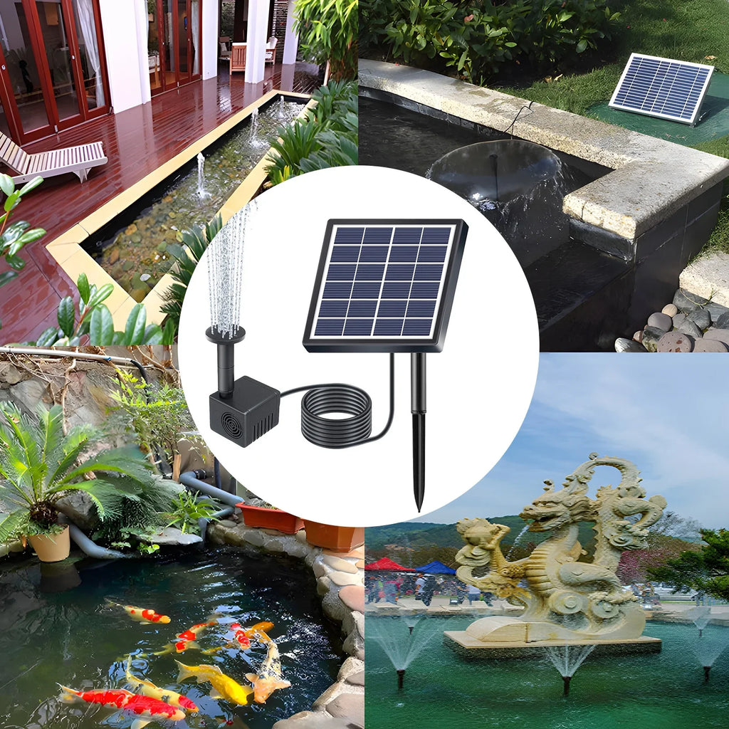 Fountain,And Sizetakes Sizeolar Rate Sizeubmersible Water With 8 Nozzles Pump With 8 Powered Pond Pump 160l/h Rate Nozzles 9.84ft Water Pond/pool/fish Sizetakes Sizeolar Powered 1.5w Pond Pond Dsfen