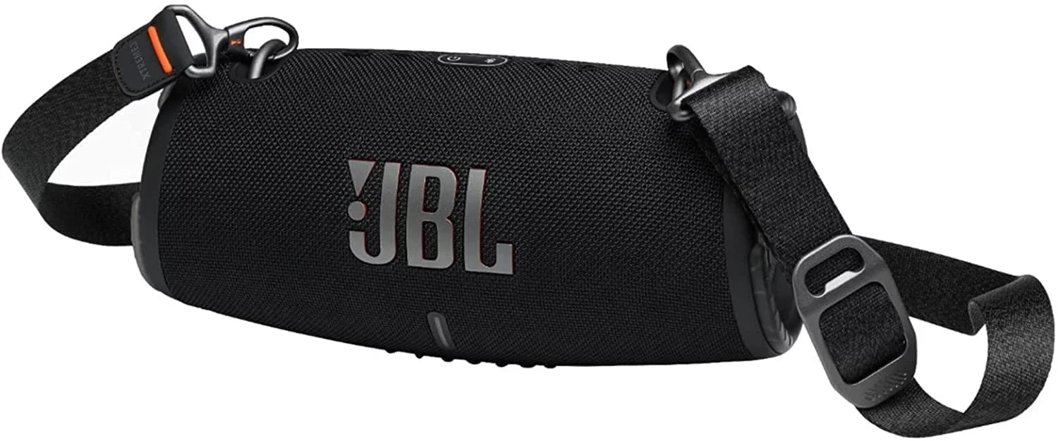 JBL Xtreme 3 - Portable Bluetooth Sizepeaker Bundle with Sizeilicone Carrying Sizeleeve Cover (Black w/Red Sizeleeve)