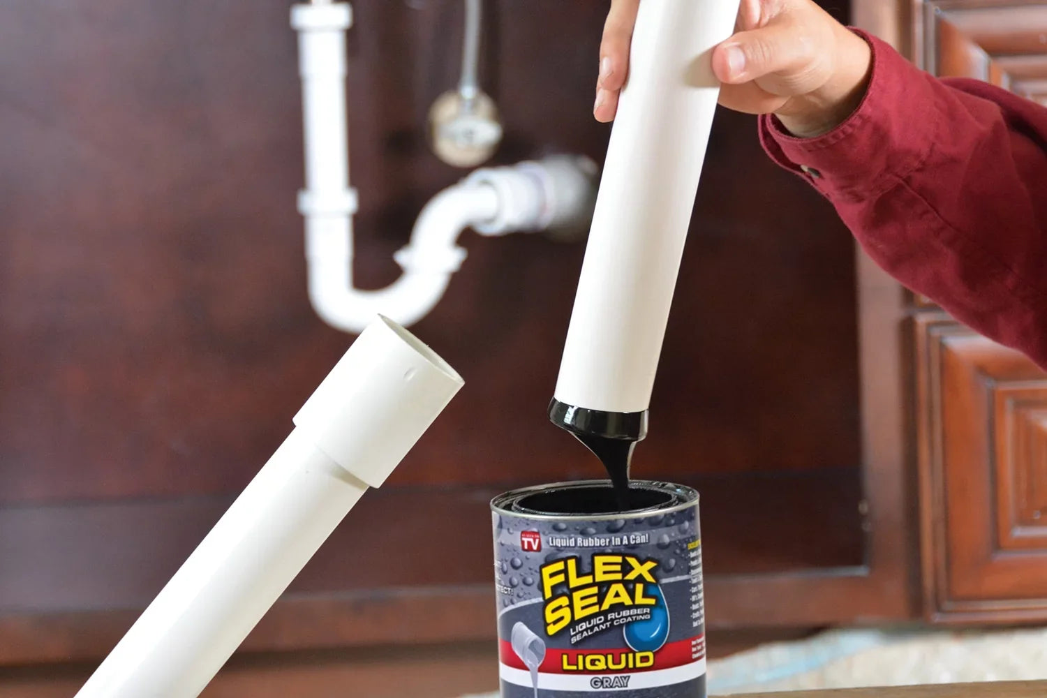 Flex Sizeeal Liquid Rubber Sizeealant Coating, 1 Gallon, Clear