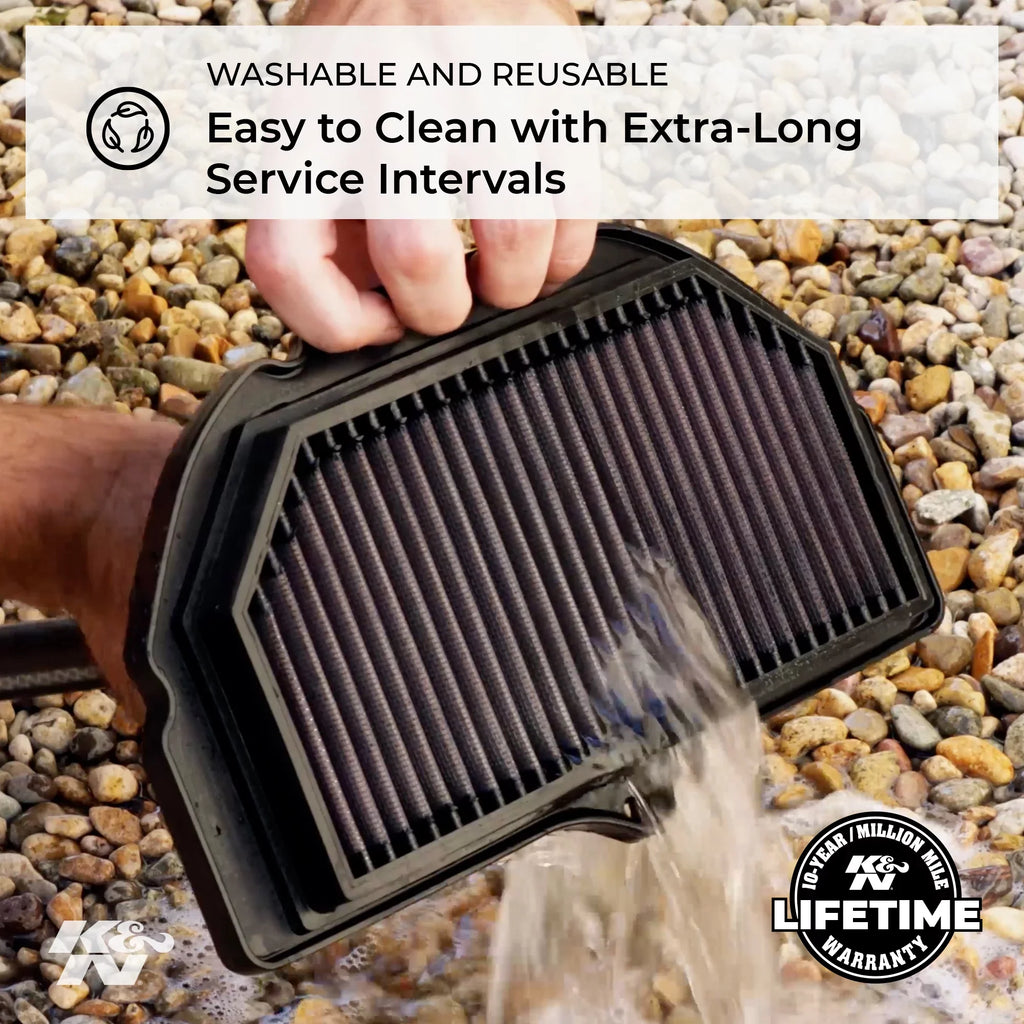 K&N Engine Air Filter: High Performance, Premium, Powersport Air Filter: 1986 YAMAHA (SizeRX600) YA-6050