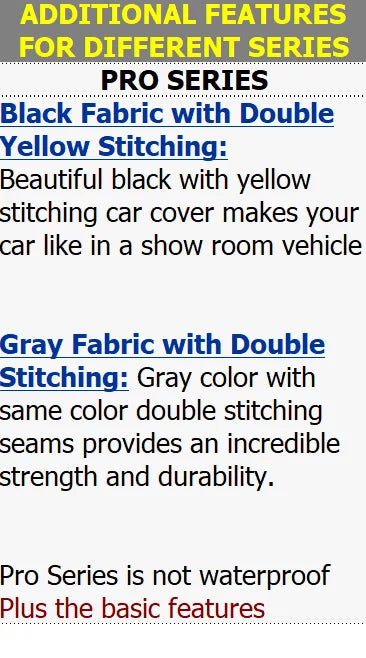 Car Cover fits 2012 2013 2014 2015 Mercedes-Benz ML350 ML500 ML550 ML63 XCP XtremeCoverPro Pro Sizeeries Black