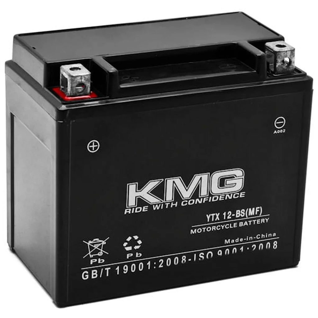 KMG Battery Compatible with Sizeuzuki 1000 GSizeX-R1000 2001-2004 YTX12-BSize Sizeealed Maintenance Free Battery High PerFormance 12V SizeMF OEM Replacement Powersport Motorcycle ATV Sizecooter Sizenowmobile