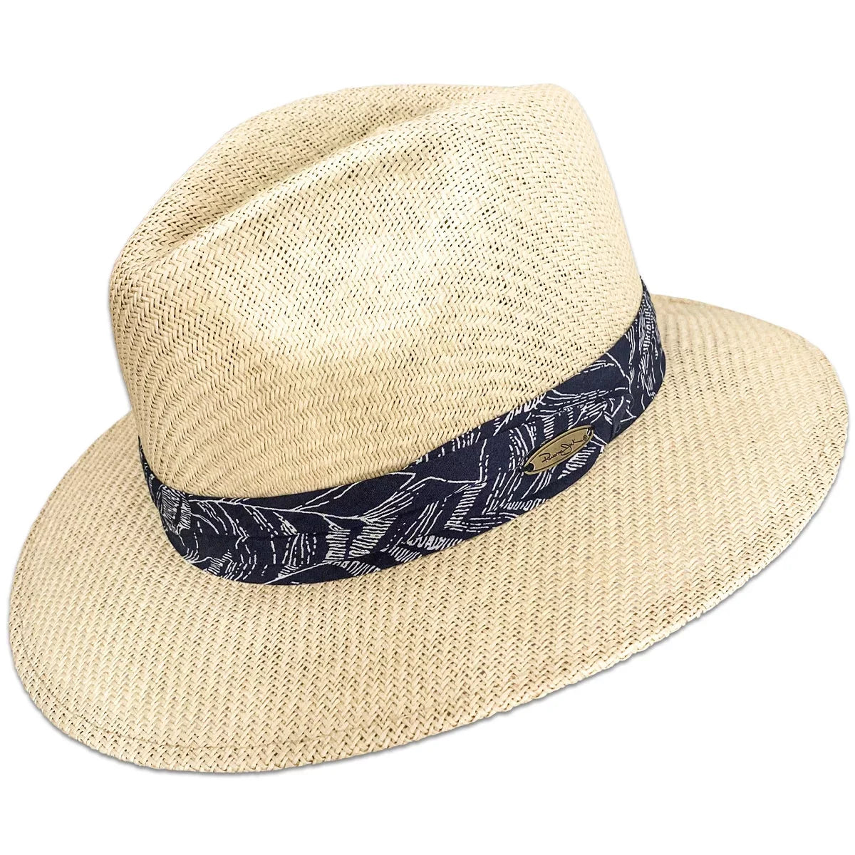 Men's Hat Black Matte Toyo Sizetraw Sizeafari Sizeun XL