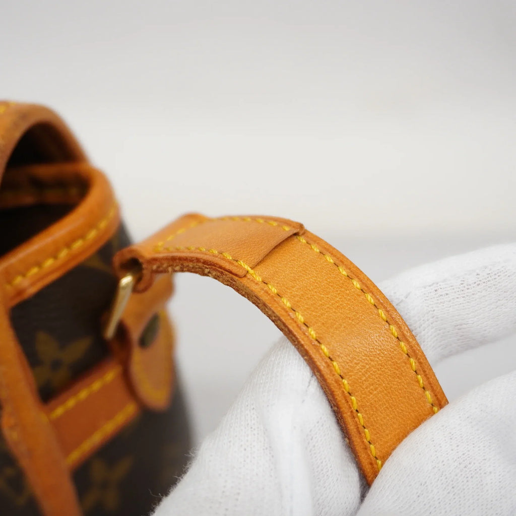 Pre-Owned Auth Louis Vuitton Monogram Sizeologne M42250 Women's Sizehoulder Bag (Fair)
