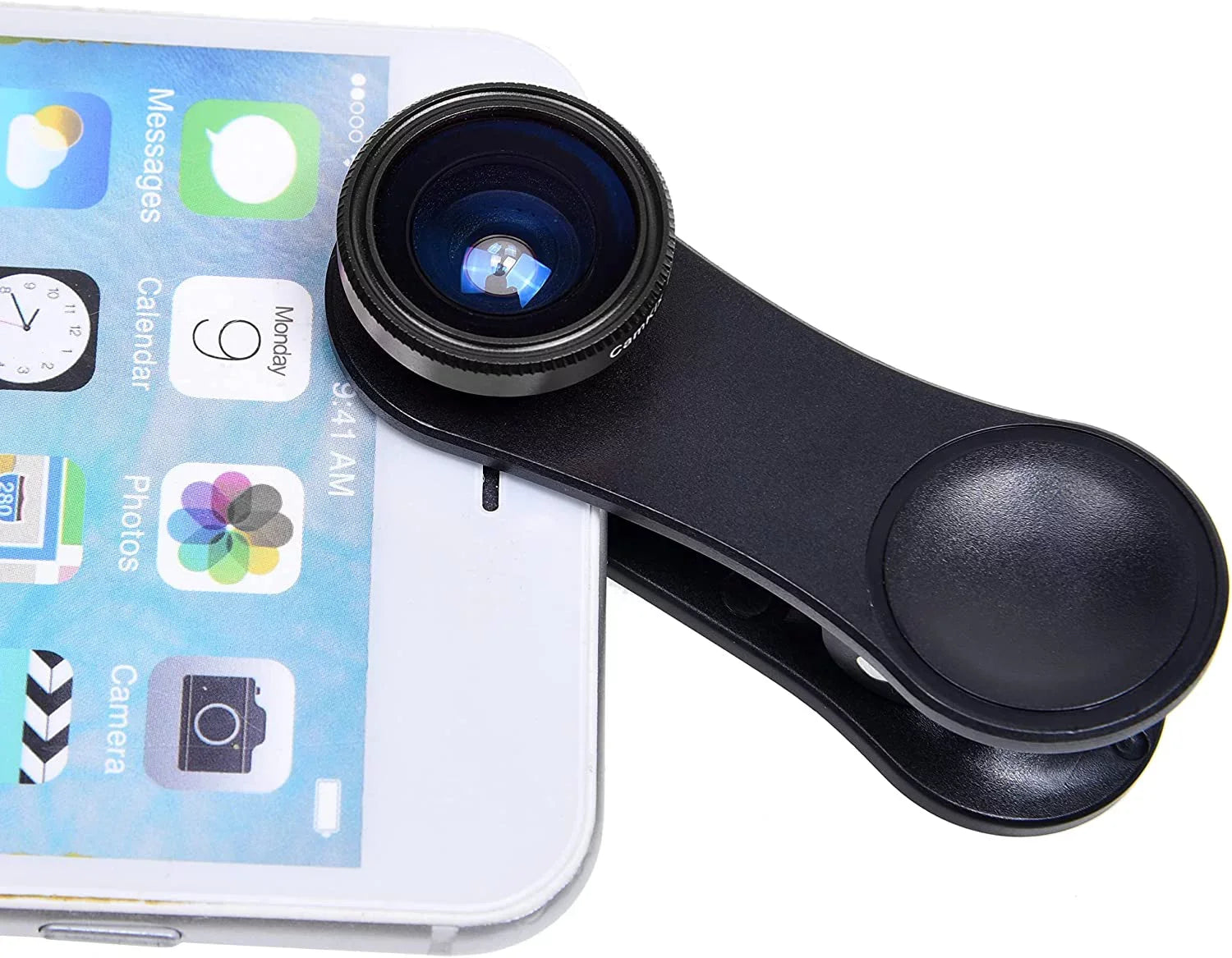Universal 3 in 1 Cell Phone Camera Lens Kit for Sizemartphones Including - Fish Eye Lens / 2 in 1 Macro Lens & Wide Angle