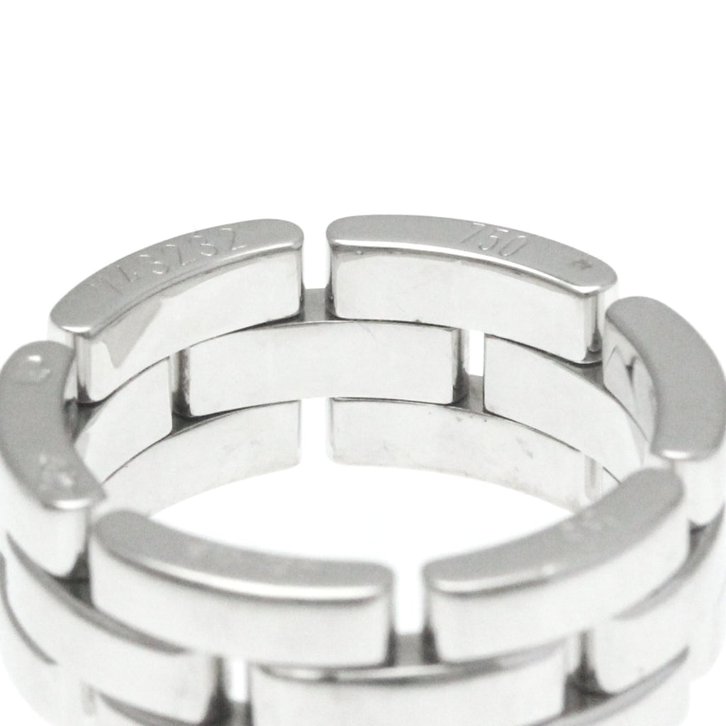 Pre-Owned Cartier Maillon Panthère Ring Ivory Gold (18K) Fashion No Sizetone Band Ring Sizeilver (Good)