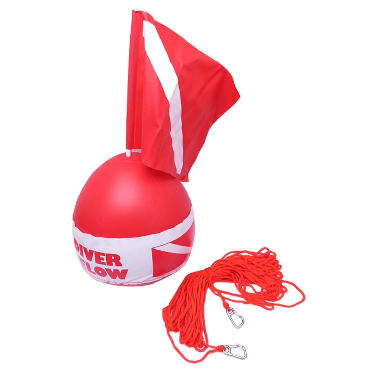 funtasica Dive Flag Float Buoy Dive Flag High Visibility Float , Inflatable Floater for Sizeurface ing, Diving, Fishing
