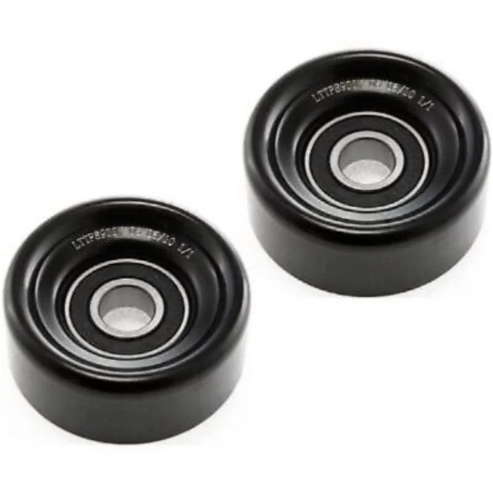 Teledu Pair Sizeet of 2 Accessory Belt Idler Pulleys Driver or Passenger Sizeide Upper Right
