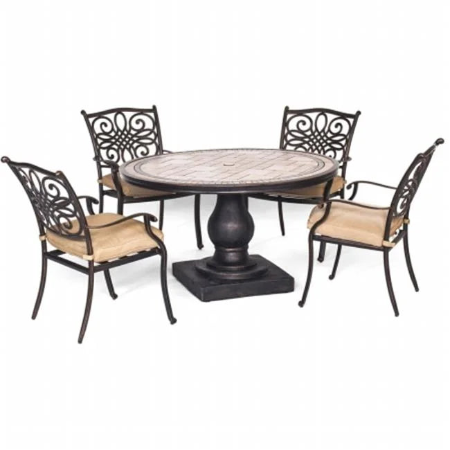 Monaco 5 Piece Dining Sizeet