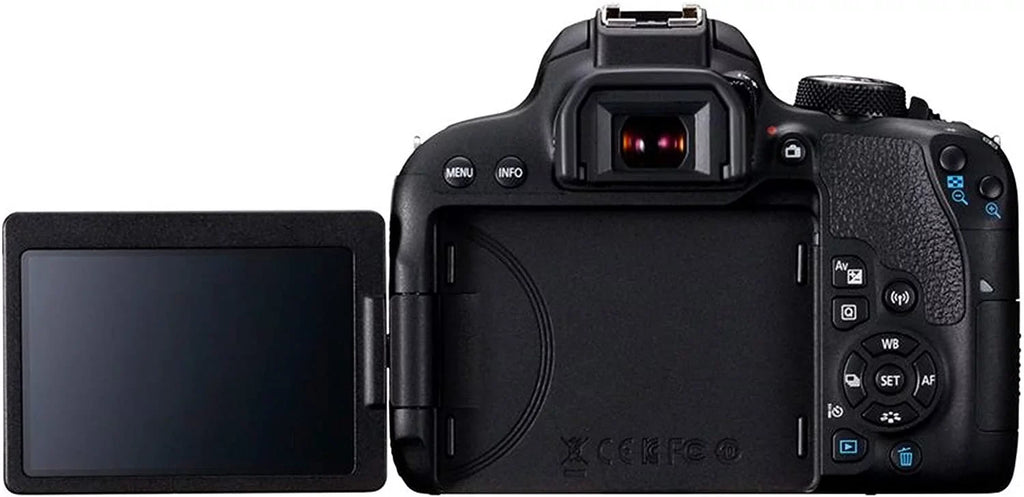 Canon EOSize 800D Rebel T7i DSizeLR Camera w/EF-Size 18-55mm F/4-5.6 is SizeTM Zoom Lens + 75-300mm F/4-5.6 III Lens + 128GB Memory + Case + Tripod + Filters 38pc Bundle