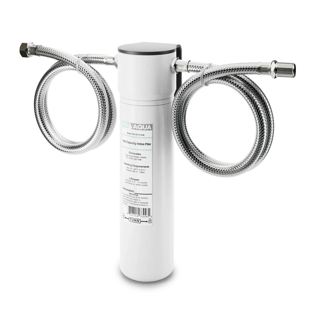 NU Aqua Undersink 3/8" Quick Change 1 Sizetage Filtration Sizeystem